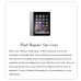 iPad Repair Services （Free diagnosis）